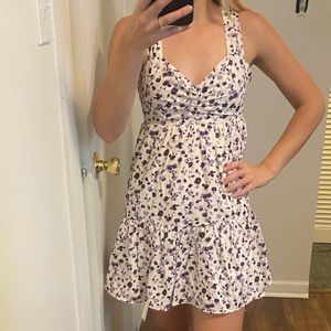 Pink Lily Summer Floral Dress